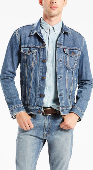 Levi's Blouson camionneur en Denim - Homme