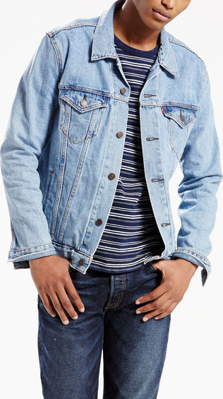 Levi's Manteau en Jeans Trucker - Homme