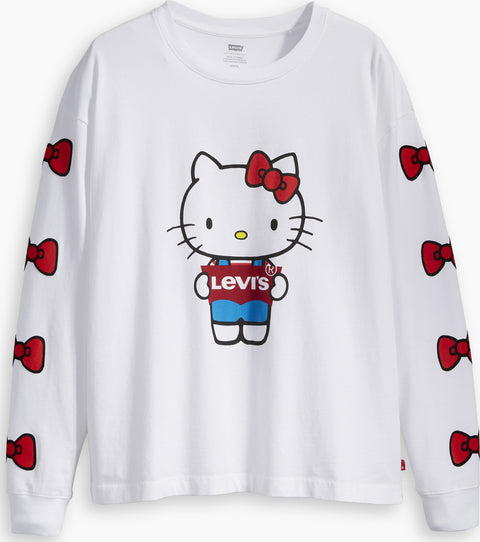 Levi's T-shirt à manches longues Graphic Hello Kitty - Femme