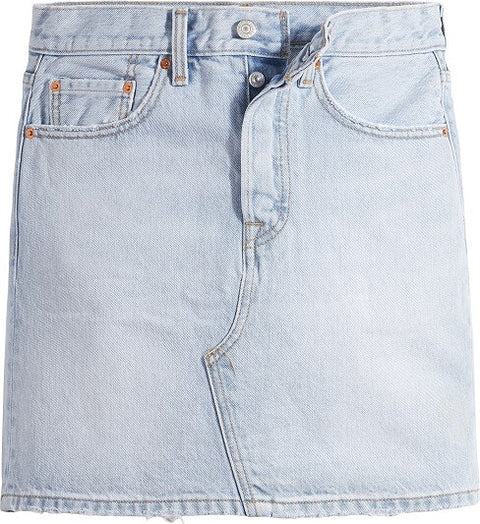 Levi's Jupe Braguette Boutonnée Déstructurée Taille Haute - Femme