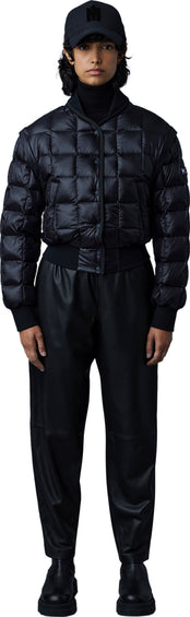 Mackage Blouson aviateur en duvet 2-en-1 Ani - Femme