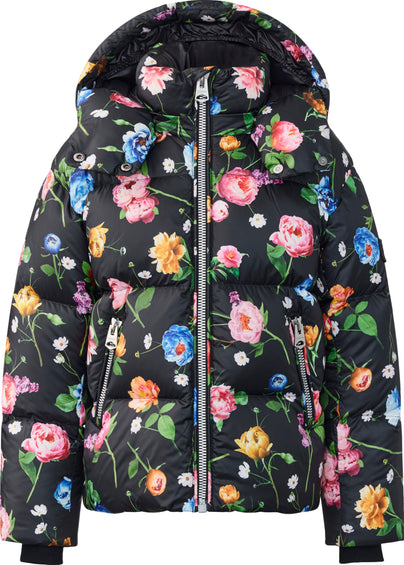 Mackage Manteau au fini lustré en duvet léger à imprimé floral Jesse-TFL - Enfant