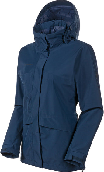 Mammut Manteau à capuchon coquille rigide Heritage - Femme