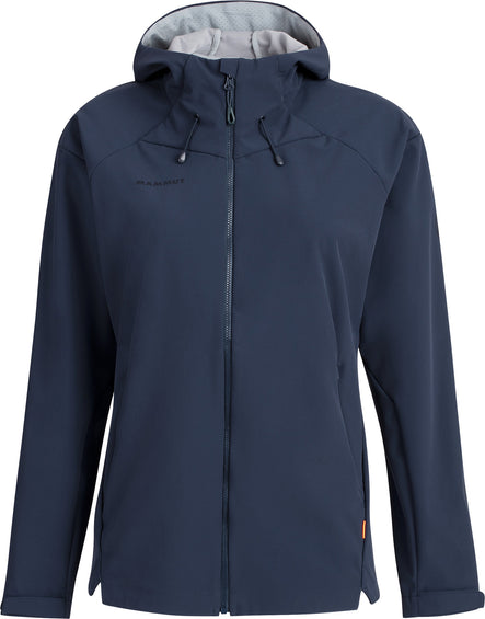 Mammut Manteau à capuchon coquille souple Sapuen - Femme