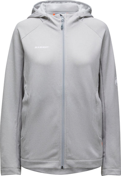Mammut Manteau à capuchon couche intermédiaire Nair - Femme