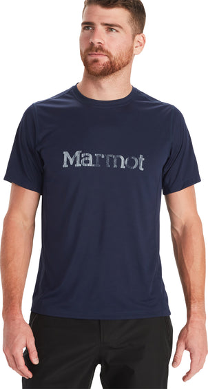 Marmot T-shirt à manches courtes avec logo Windridge - Homme