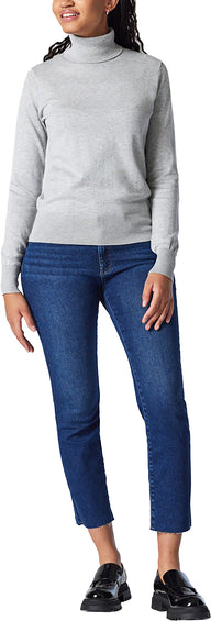 Mavi Jean Brushed Flex Blue Denim Viola Dark - Femme