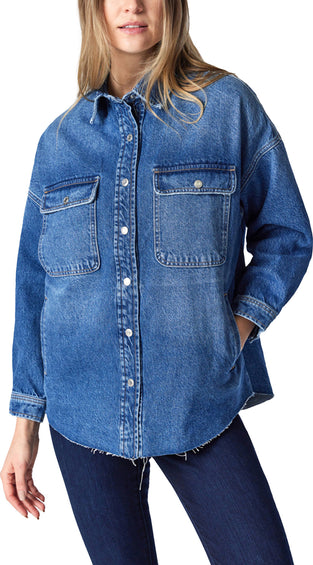 Mavi Jean en denim bleu véritable d'aspect usé Tamara - Femme