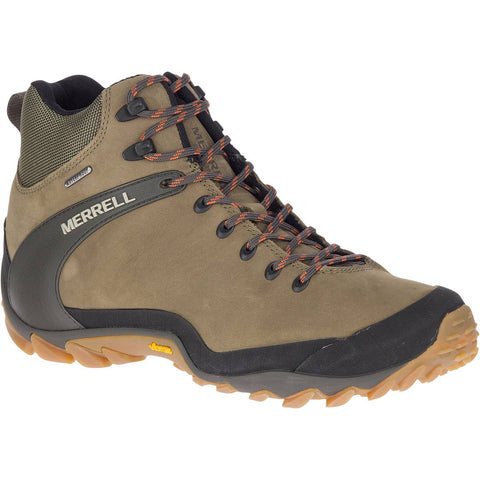Merrell Bottes de randonnée Chameleon 8 Leather Mid Waterproof - Homme