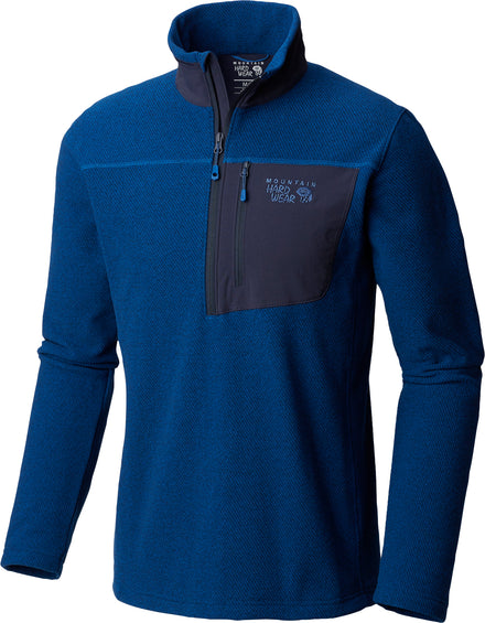 Mountain Hardwear Chandail en molleton et demi glissière Toasty Twill - Homme