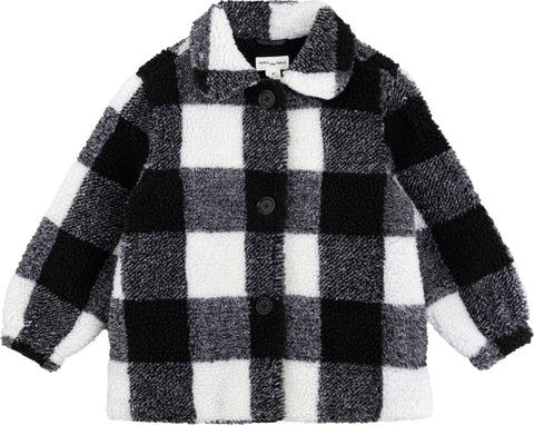 Miles The Label Manteau douillette en sherpa - Petit Fille