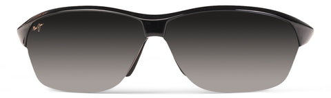 Maui Jim Lunettes de soleil Hot Sands - Monture noir brillant - Verres polarisés gris neutre