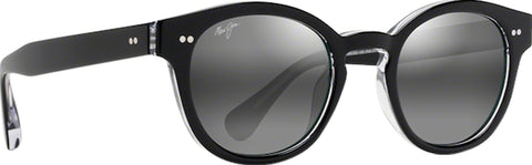 Maui Jim Lunettes de soleil classique Joy Ride - Translucent Dove Grey - Lentilles polarisées Blue