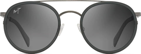 Maui Jim Lunettes de soleil tendances et polarisées Even Keel - Lentille Gris naturel - Monture gunmetal