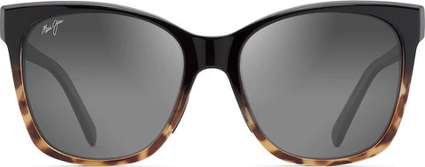 Maui Jim Alekona - Monture Black Tokyo Tortoise - Verres polarisés Neutral Grey