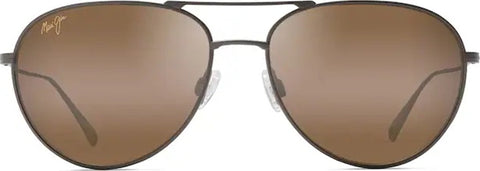 Maui Jim Lunettes de soleil aviateur Walaka - Satin Sepia - Lentilles polarisées