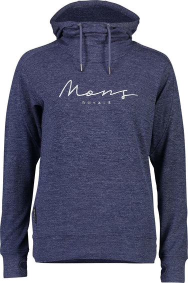 Mons Royale Chandail à capuchon Covert Lite - Femme