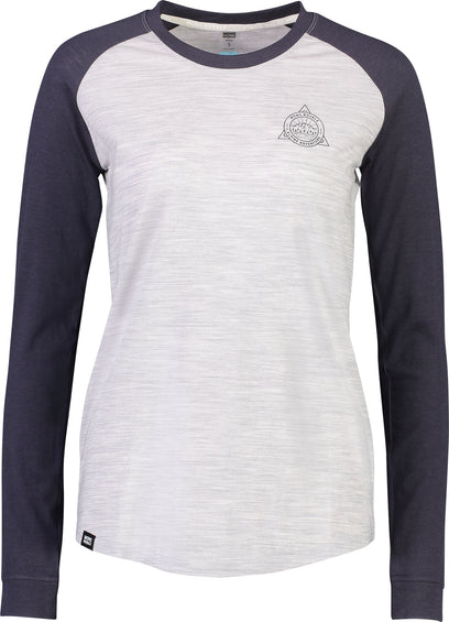 Mons Royale T-shirt ICON Raglan LS - Femme