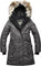 Nobis Parka en duvet Abby - Femme - Crosshatch Steel Grey