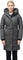 Nobis Parka Astrid - Femme - Crosshatch Steel Grey