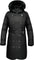 Nobis Parka en duvet à double boutonnage Ursula - Femme - Crosshatch Black