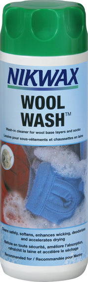 Nikwax Nettoyant pour sous-vêtements en laine Wool Wash - 300mL