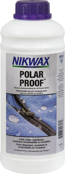 Nikwax Imperméabilisant pour laine polaire - 1L