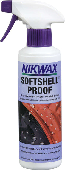 Nikwax Vaporisateur imperméabilisant pour coquille souple - 300mL