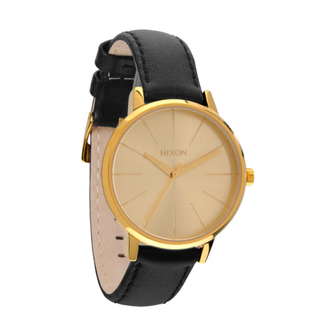 Nixon Kensington - Gold en cuir Femme