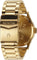Nixon Montre en acier inoxydable Sentry - Unisexe - All Gold - Black