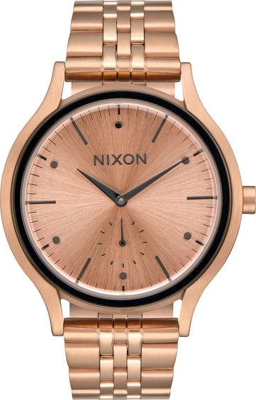 Nixon Sala - All Rose Gold - Gunmetal Femme