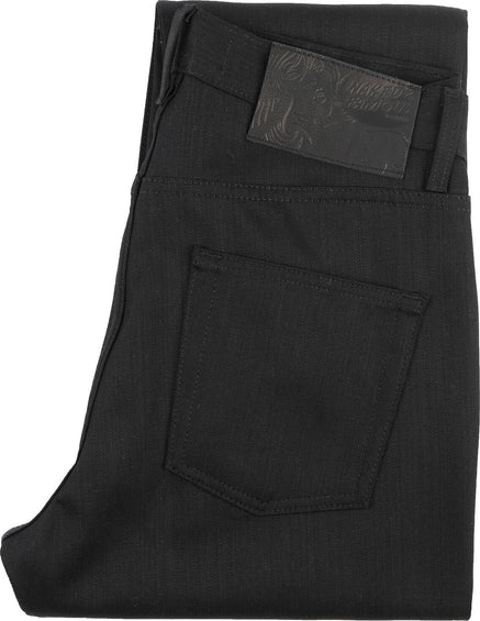 Naked & Famous Jeans Weird Guy - Black Cashmere - Homme