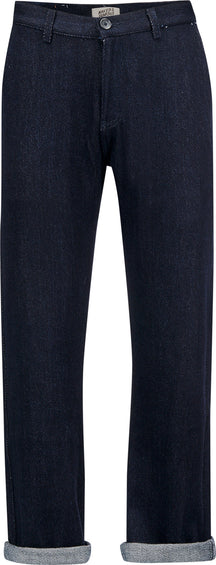 Naked & Famous Pantalon Chino coupe droite - Loose Weave Denim - Homme