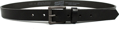 Naked & Famous Ceinture Buffalo - Tan Buffalo Leather - Homme