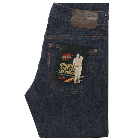 Naked & Famous Jean The Boyfriend - Brushed Stretch Selvedge pour Femme