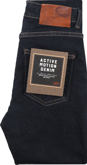 Naked & Famous Jean High Skinny - Active Motion Denim - Femme