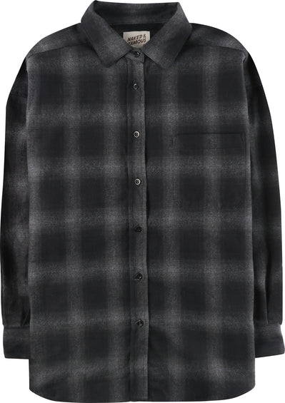 Naked & Famous Chemise Easy  - Brushed Ombre Flannel - Femme