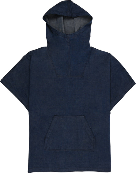 Naked & Famous Anorak - Classic Blue Dungaree - Femme