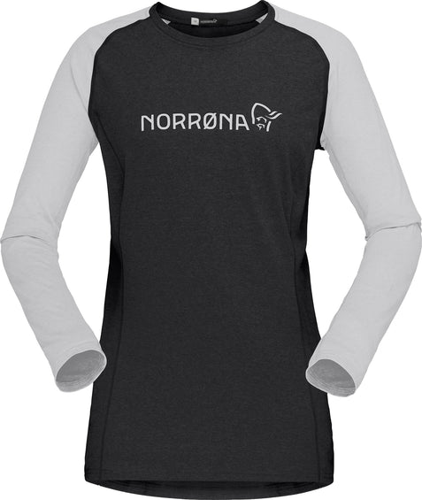 Norrøna Chandail léger à manches longues Fjora equaliser - Femme