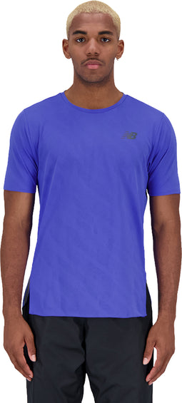 New Balance T-shirt à manches courtes en Jacquard Q Speed - Homme
