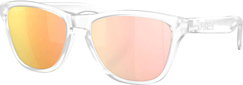 Oakley Lunettes de soleil Frogskins XS - Matte Clear - Lentilles Prizm Rose Gold - Enfant