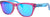 Oakley Lunettes de soleil Frogskins XXS - Clear - Lentilles Prizm Violet Iridium - Enfant - Acid Pink - Prizm Sapphire Iridium