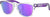 Oakley Lunettes de soleil Frogskins XXS - Clear - Lentilles Prizm Violet Iridium - Enfant - Clear - Prizm Violet Iridium
