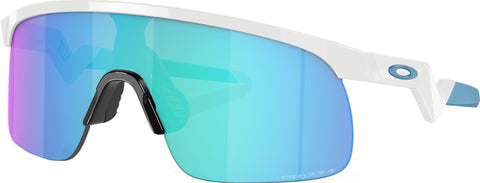 Oakley Lunettes de soleil Resistor - Polished White - Lentilles Prizm Sapphire Iridium - Jeune