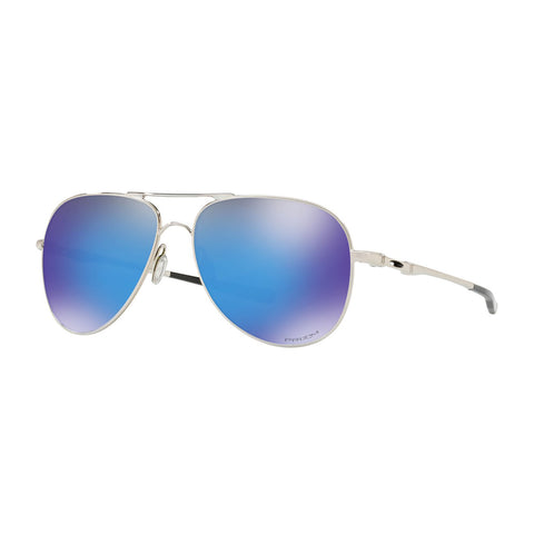 Oakley Lunettes de soleil Elmont (Large) Polished Chrome - Lentilles Prizm Sapphire Iridium
