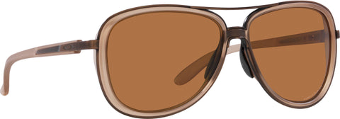 Oakley Lunettes de soleil Split Time - Matte Sepia - Lentille polarisées Prizm Bronze