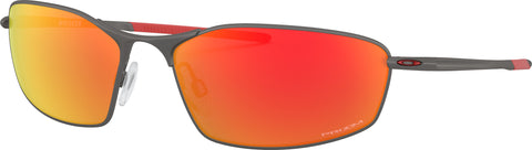 Oakley Lunettes de soleil Whisker - Matte Gunmetal - Lentille Prizm Ruby Iridium