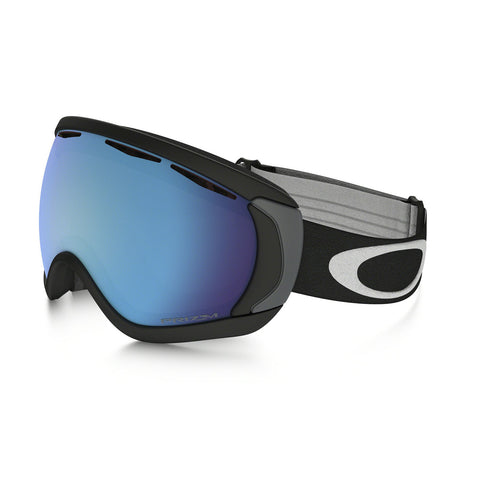 Oakley Lunettes de ski Canopy - Matte Black - Lentille Prizm Sapphire Iridium