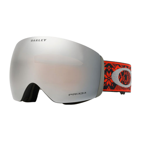 Oakley Lunettes de ski Torstein Horgmo Flight Deck - ShredBot Red Black - Prizm Black Iridium