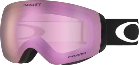 Oakley Lunettes de ski Flight Deck M - Matte Black - Prizm HI Pink Iridium